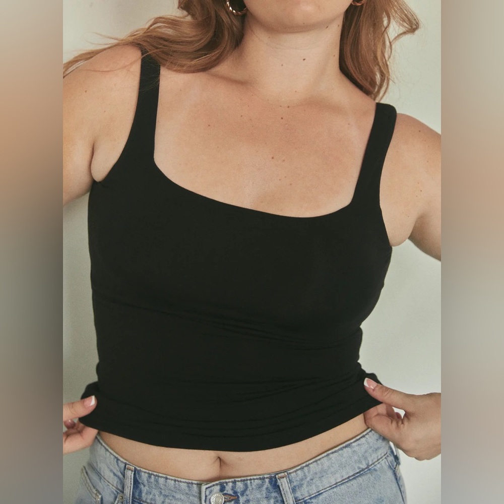 Klassy Network Square Neck Brami Tank